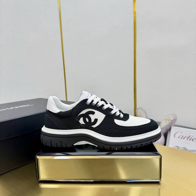 High-quality version Chanel new panda sneakers Chanel 2025Ss hot panda shoes co