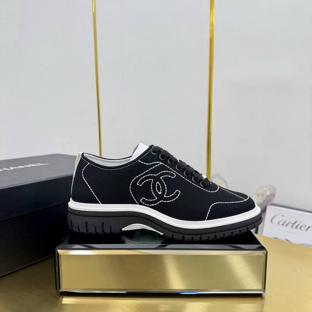 High-quality version Chanel new panda sneakers Chanel 2025Ss hot panda shoes co