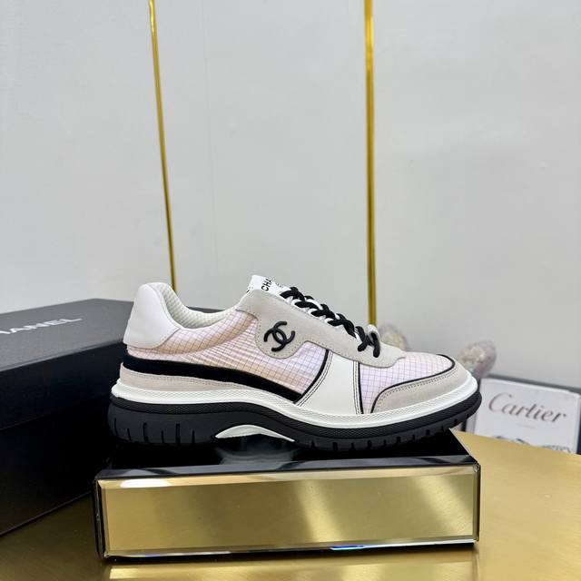 High-quality version Chanel new panda sneakers Chanel 2025Ss hot panda shoes co