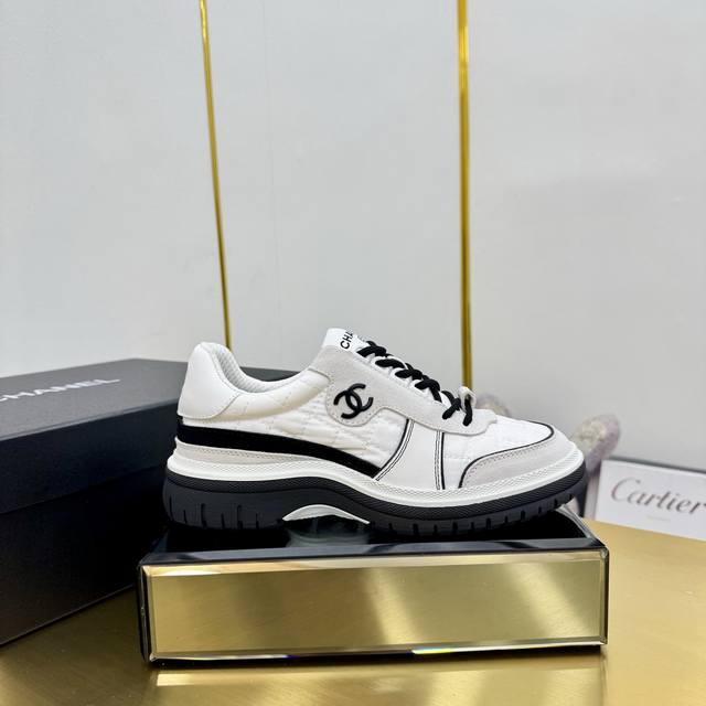 High-quality version Chanel new panda sneakers Chanel 2025Ss hot panda shoes co