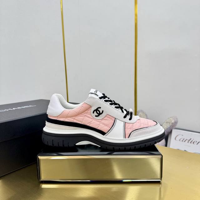 High-quality version Chanel new panda sneakers Chanel 2025Ss hot panda shoes co