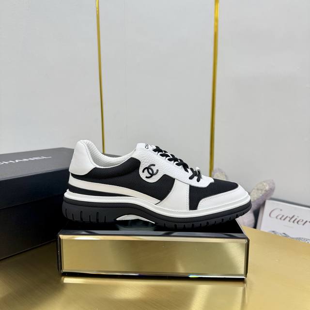High-quality version Chanel new panda sneakers Chanel 2025Ss hot panda shoes co