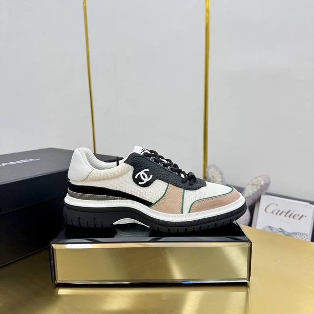 High-quality version Chanel new panda sneakers Chanel 2025Ss hot panda shoes co