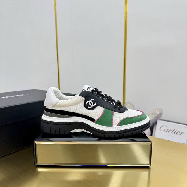 High-quality version Chanel new panda sneakers Chanel 2025Ss hot panda shoes co