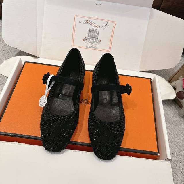 Factory Price Hermes Light Ballet Flats, stylish and versatile, super comfortab