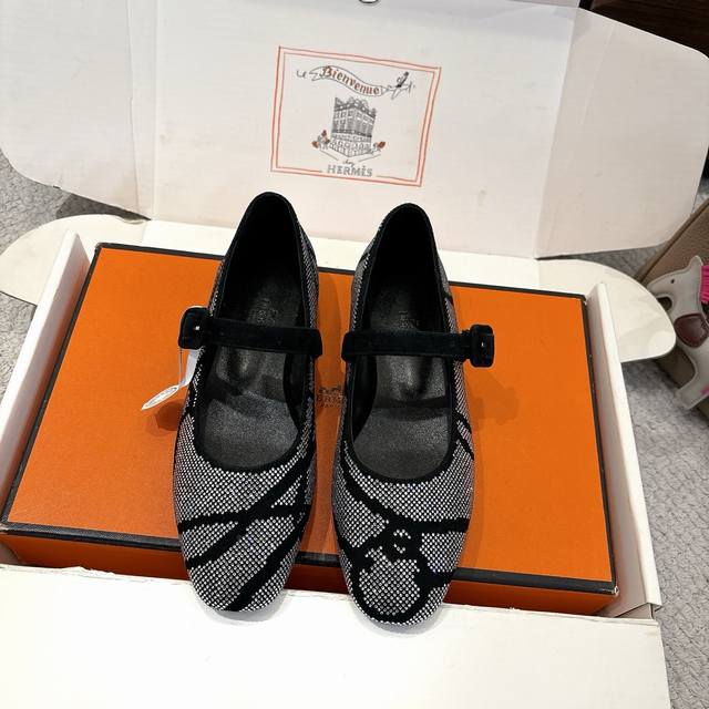 Factory Price Hermes Light Ballet Flats, stylish and versatile, super comfortab