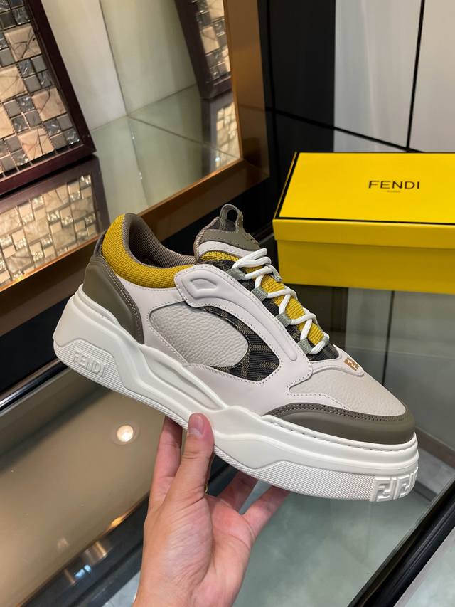 Real Price Fendi - High-end quality original casual sports shoes - Upper: Nappa