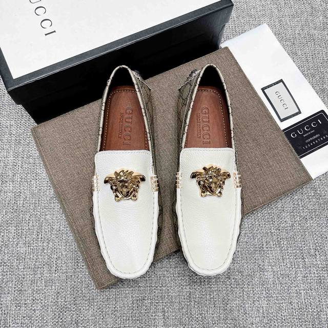 Real price, cowhide lining, Gucci Versace collaboration series official website