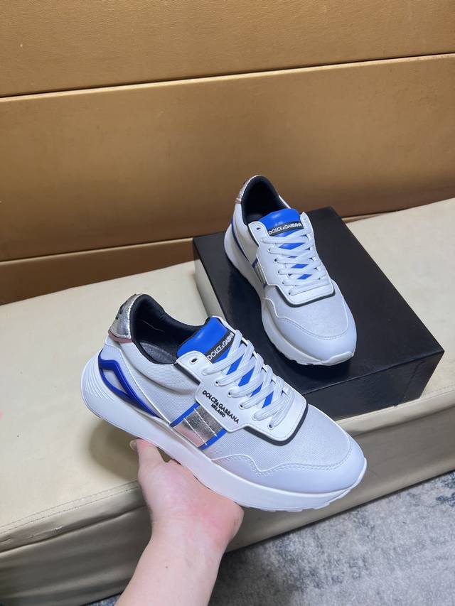 Dolce & Gabbana original quality. Unique modern style sneakers. A must-have casu