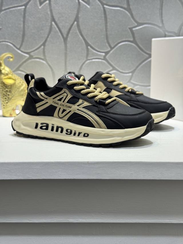 Moncler Men's Casual Sports Shoes. These shoes offer comfortable, slip-resistan