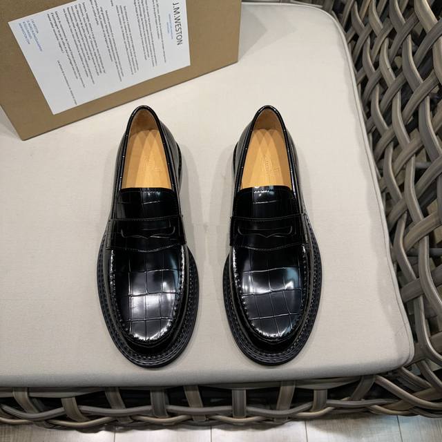 Jm Weston Derby Business Men's Shoes | Made with imported cowhide leather | High