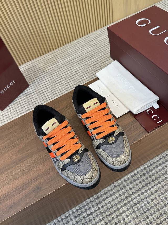 Real Price Gucc Classic Dirty Shoes Top Factory Quality, Impeccable 1:1 Replica