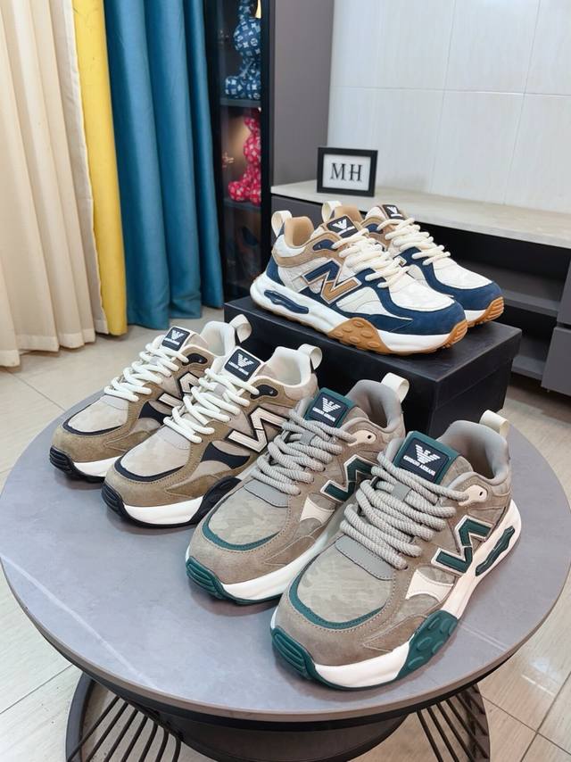 Factory Price p Armani shoes feature an original factory-supplied brand logo, s