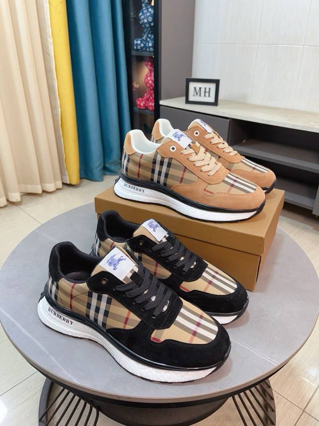 Factory Price p Burberry's new lace-up casual men's shoes are now available! The