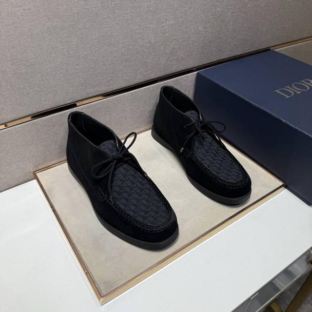 Factory Price (pp) Dior Men's Casual High-Top Shoes 2025Z (Retail Price Availabl