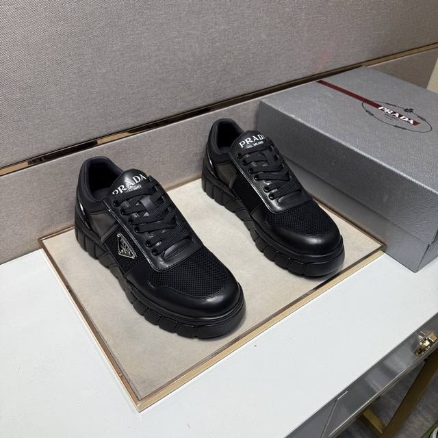 Factory Price (pp) Prada Men's Casual Shoes 2025Z (Retail Price Available) Sizes