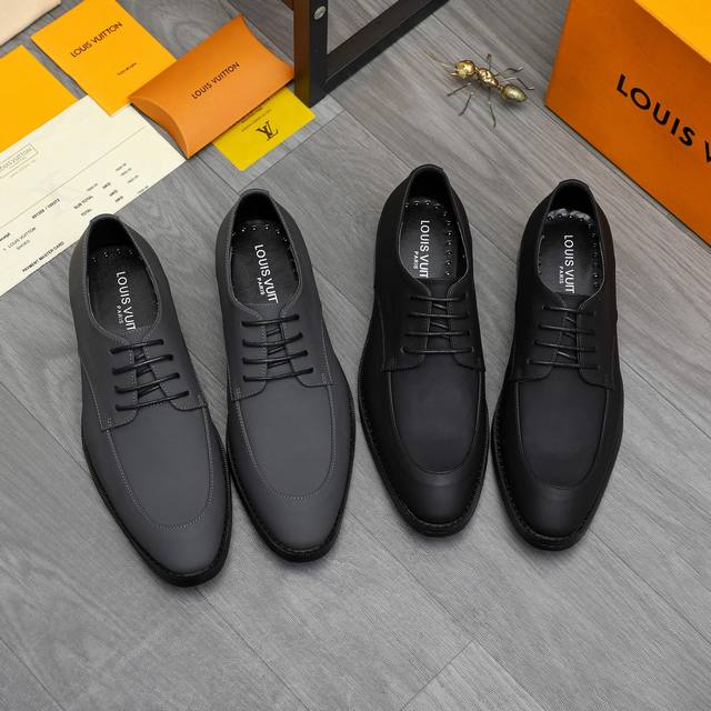 Product Trademark: Louis Vuitton Business Formal Lace-up Leather Shoes True to