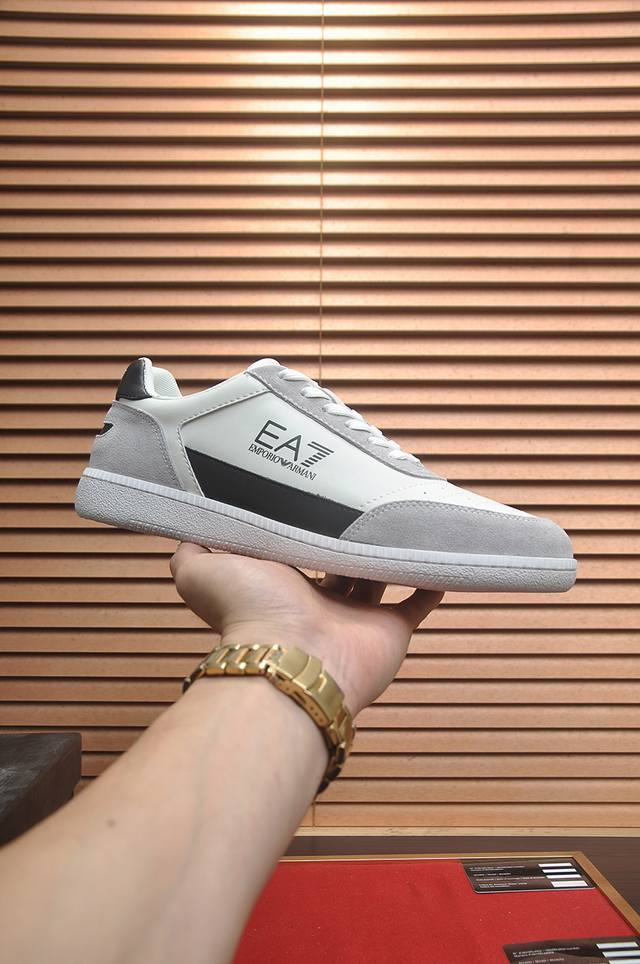 Factory Price Armani Lambskin Lined Newest Casual Shoes Hot Selling Official We