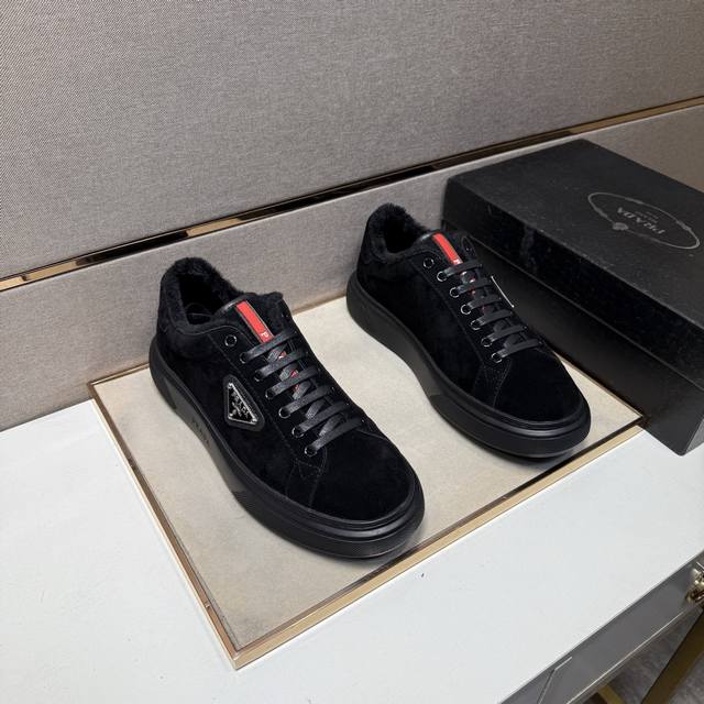 Factory Price (pp) Prada Men's Casual Shoes 2025Z (Retail Price Available) Sizes