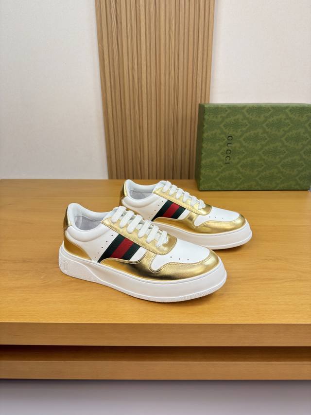 Gucci - High-end quality original single-piece couple casual sports shoes - Uppe