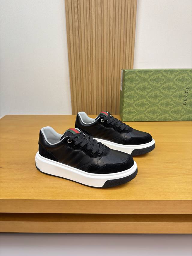 Gucci - High-end quality original single casual sports shoes - Upper: Imported N