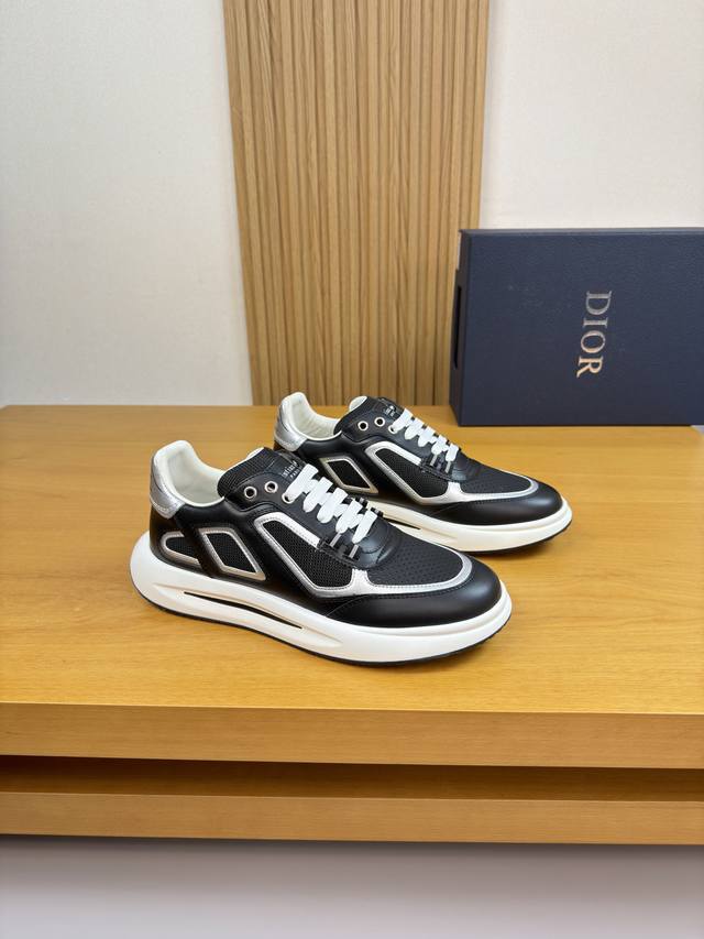 Dior Dior - High-quality original single casual sports shoes - Upper: Nappa calf