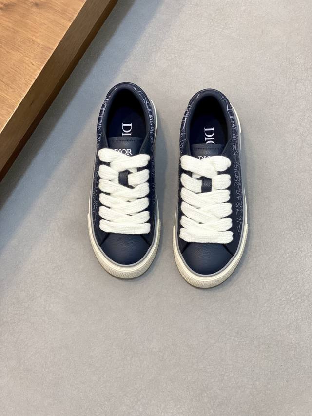 Dior X Denim's latest Tears collaboration B33 series casual sneakers/skate shoe