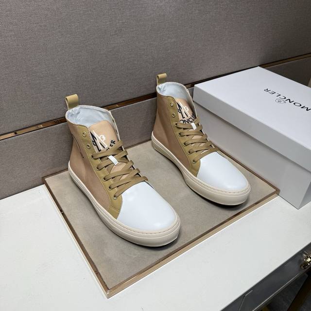 Factory Price (pp) Moncler Men's Casual High-Top Shoes 2025Z (Retail Price Avai