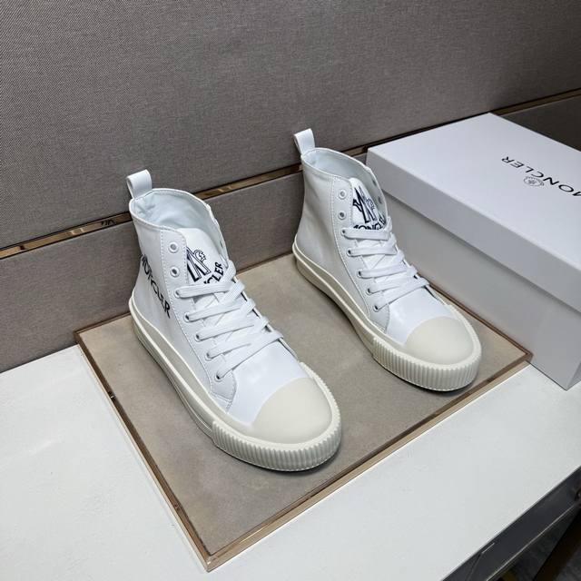 Factory Price (pp) Moncler Men's Casual High-Top Shoes 2025Z (Retail Price Avai