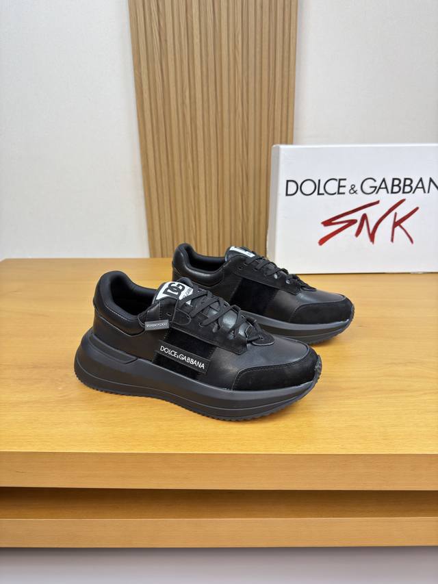 Dolce & Gabbana - High-end quality original casual sports shoes - Upper: Nappa c