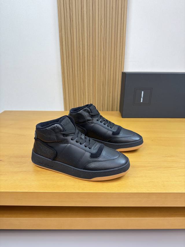 Saint Laurent - High-end quality original single high-top casual sports sneakers