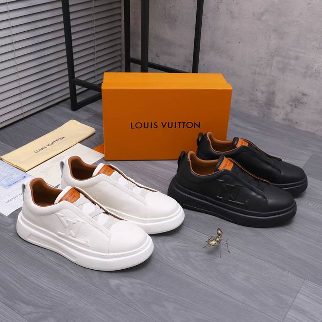 Product Trademark: Lv Louis Vuitton Business Casual Men's Shoes True to Size: 3