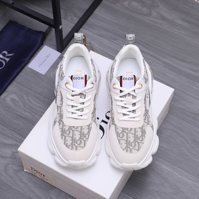 Product Trademark: Dior Casual Lace-up Men's Shoes True to Size: 38-44 Material