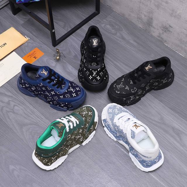 Product Trademark: Lv Louis Vuitton Casual Lace-up Men's Shoes True to Size: 38