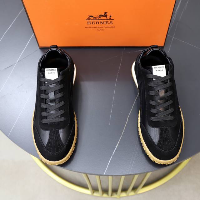 Factory Price: Hermes - High-end quality original single casual sports shoes -