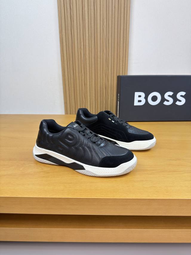 Boss - High-end quality original single casual sports shoes - Upper: Nappa calfs