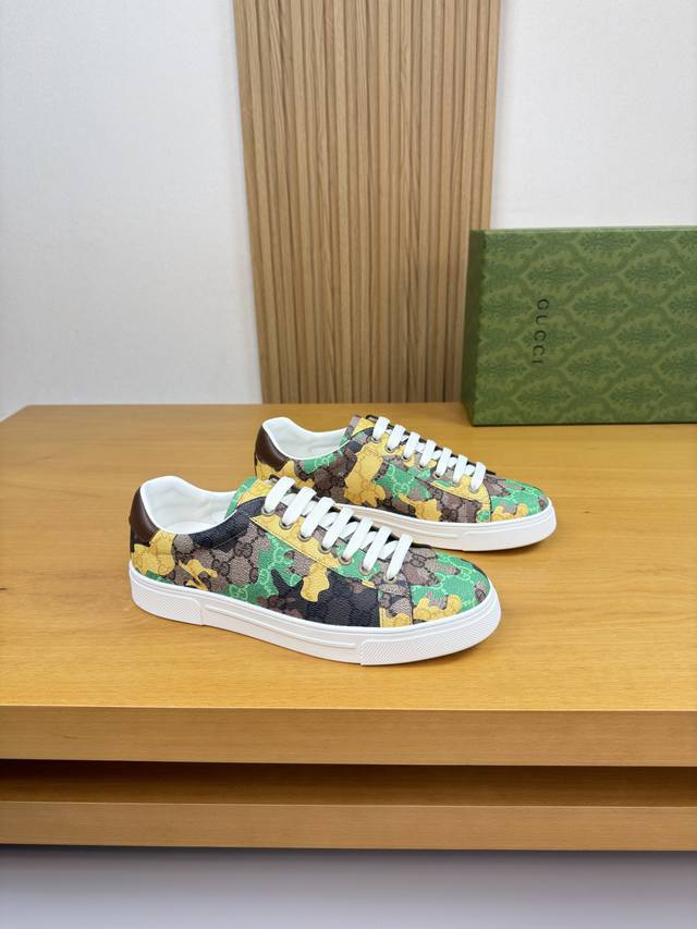 Gucci - High-end quality original single casual sports sneakers - Upper: Brand t