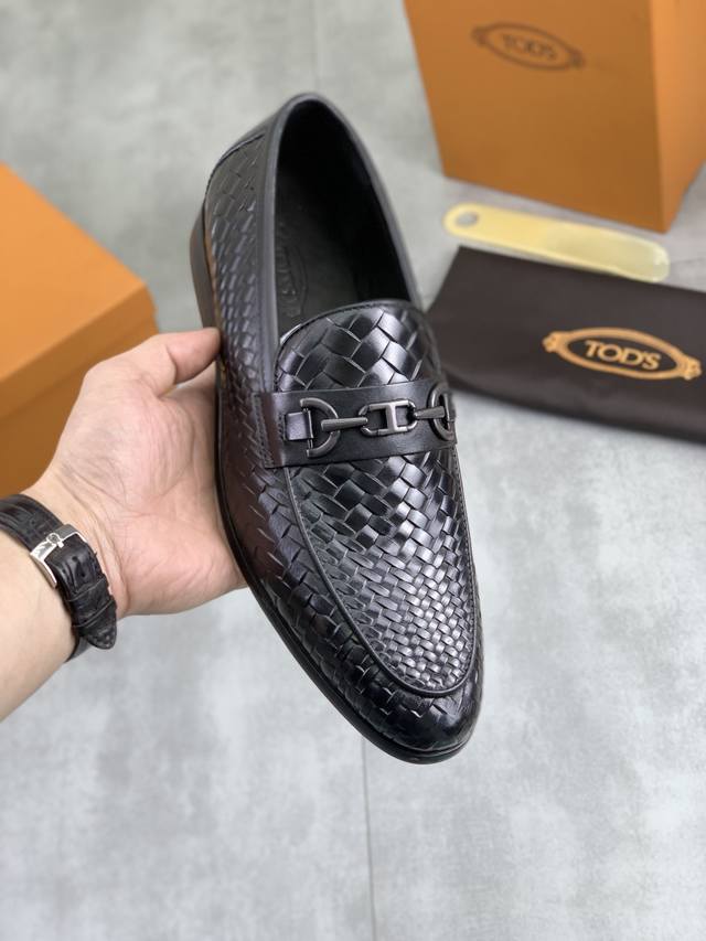 Factory direct price, same style Tod's business leather shoes, top-tier men's st