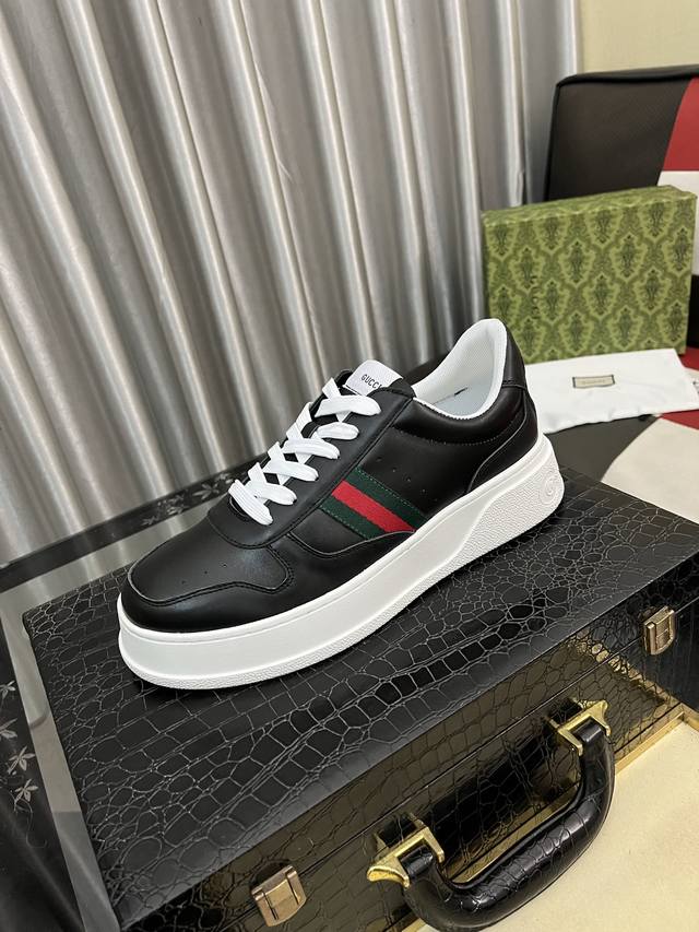 Factory Price (pp): Gucci Men's Latest White Sneaker Series Casual Shoes! 1:1 re