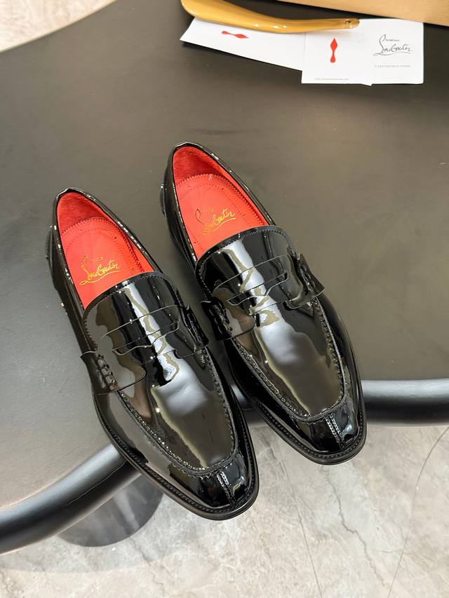 New Arrival - Real Shot Cl ~ High-End Men's Casual Loafers with Red Sole! Origi