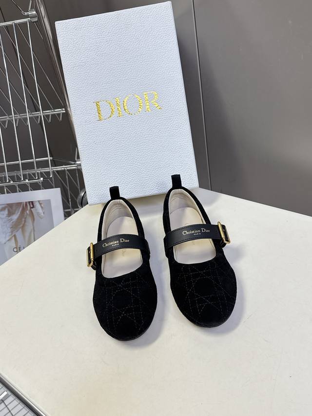 Dior 2026 Spring/Summer Newest Mary Jane Ballet Flats Many celebrities and influ