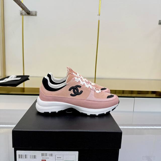 Chanel Casual Sneakers ~ Original Calfskin Panda Shoes Chanel 25C Latest Hot-Sel