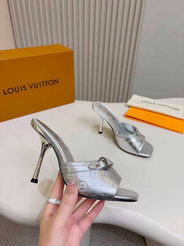 LV 10cm Heel God-Tier Slippers - Wearing them is like stepping into the pinnacle
