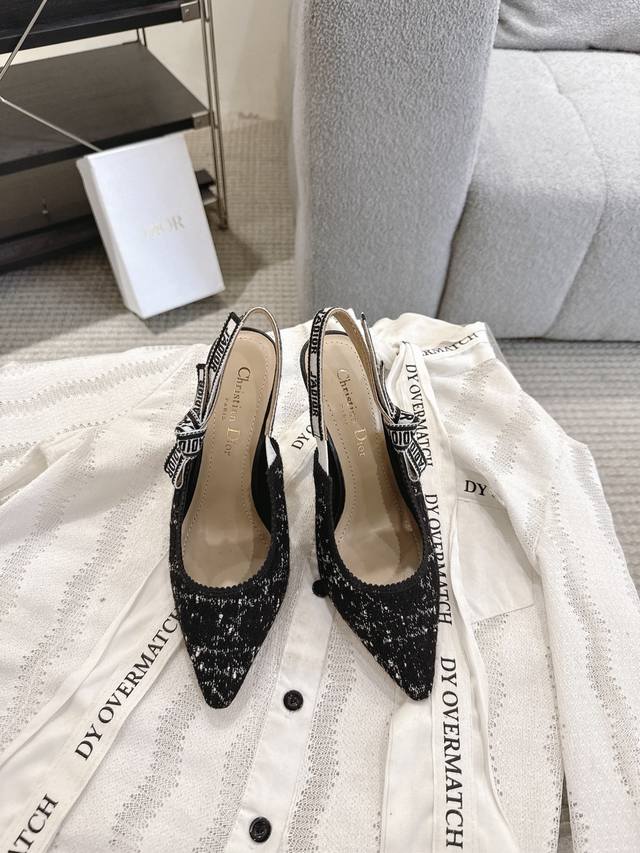 Dior classic ribbon kitten heel sandals. Dior represents the pinnacle of eleganc