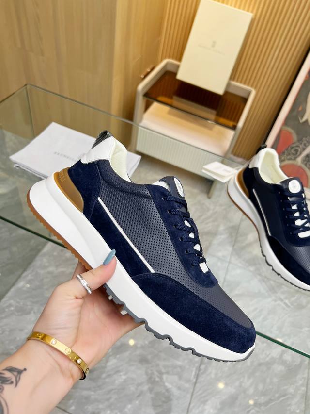 Bc New Men's Sports Shoes, imported calfskin paired with perforated breathable c