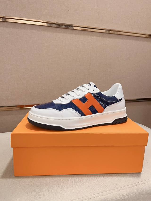 Factory Price Hermes Original Version; Top-Tier Men's Shoes, Latest Boutique Re