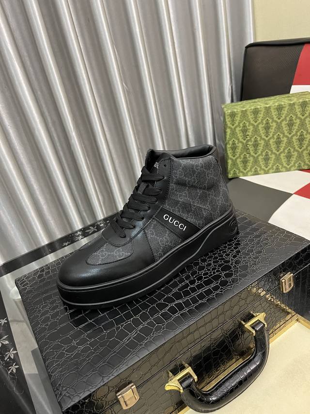 Factory direct price men's sports shoes original single Gucci] new casual shoes