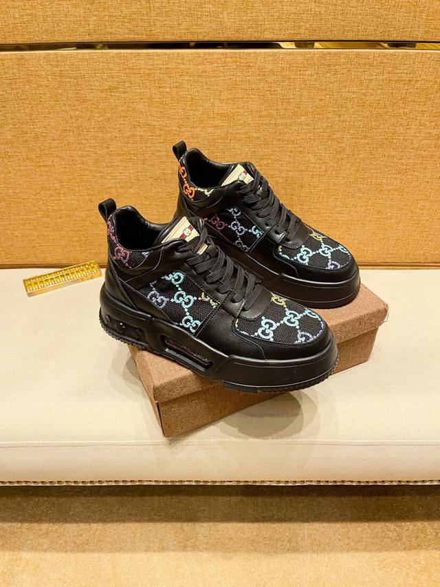 Factory direct price men's sports shoes, original Gucci high-top latest casual