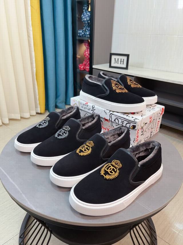 Factory Price p Fleece Lined Dg Men's Casual Shoes New Arrival The upper is mad