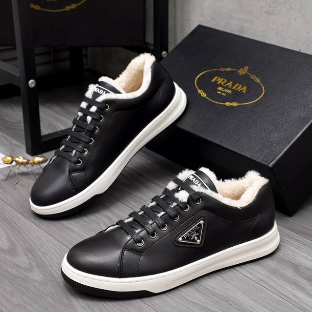 Product Trademark: Prada Casual Shoes True to Size: 38-44 Material: Selected to
